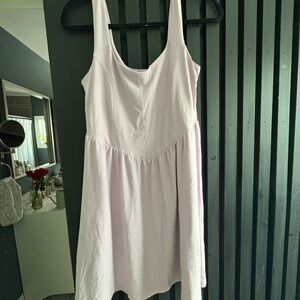Light Purple Sleeveless Dress